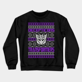 Transformers Gen 1 Decepticons - Ugly Christmas sweater Crewneck Sweatshirt